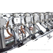Low speed canning equipment filling equipment